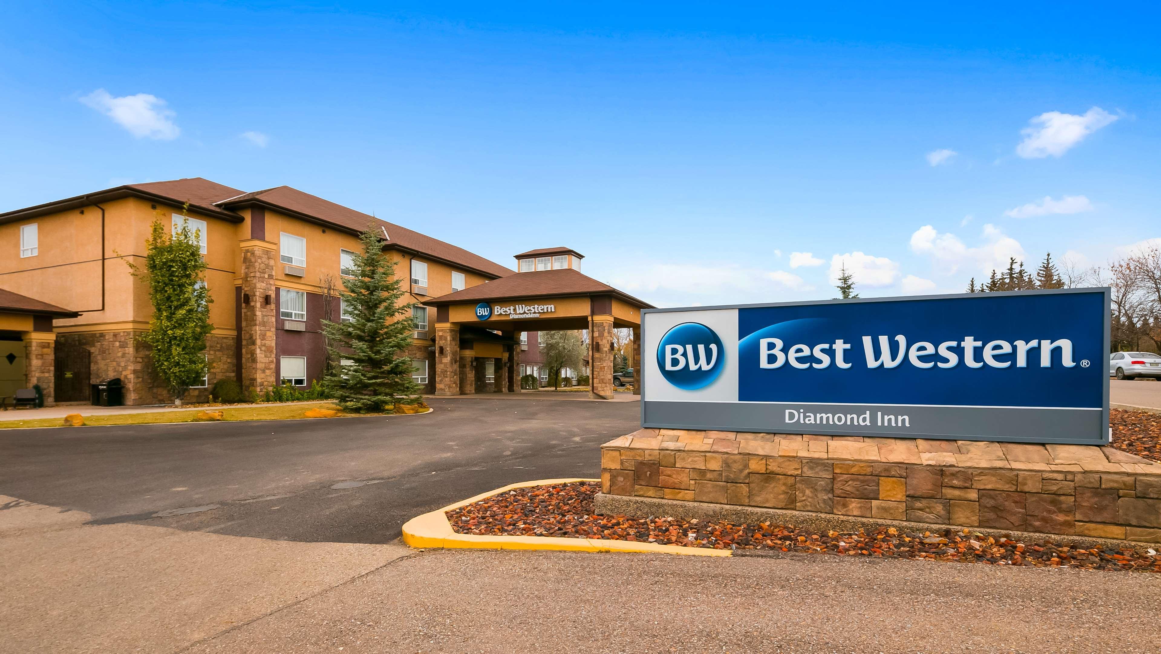 Best Western Diamond Inn Three Hills Exterior foto